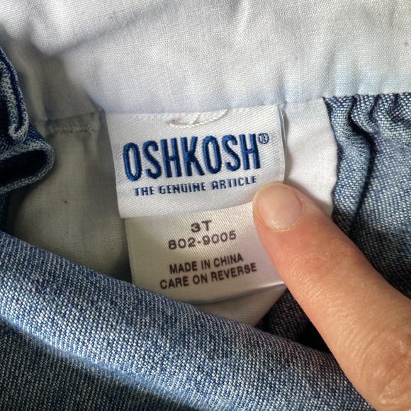 Vintage Oshkosh B’Gosh toddler overalls - Picture 7 of 8